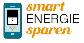 Schrift-Logo mit Text: smart Energie sparen