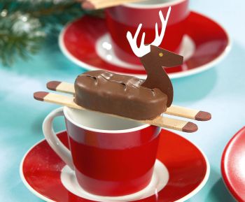 Bastelanleitung Schoko hirsch schokoladen hirsch kostenlose anleitung selber machen