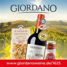 Anzeige der Firma Giordano Weine