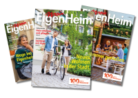 Heftcover Zeitschrift Mein EigenHeim - Ausgaben 1/2024, 2/2024 und 3/2024