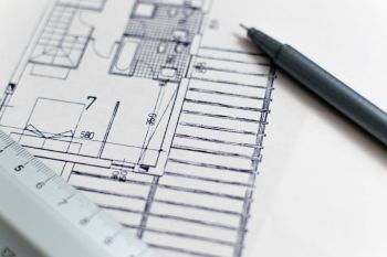 Bauplan Bauzeichnung Haus