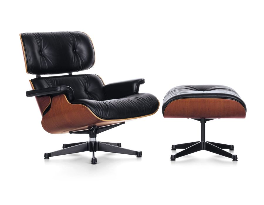 Lounge Chair von Charles und Ray Eames, ein bequemer Polstersessel