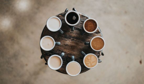 Verschiedene Kaffeesorten