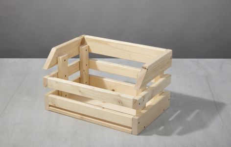 Stapelbox Stapelkiste aus Holz