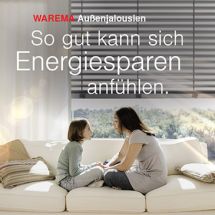 Anzeige der Firma Warema zu Außenjalousien