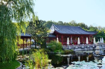 Chinesischer Garten in den Gärten der Welt