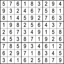 Lösung zum Sudoku in Mein EigenHeim Ausgabe 3/2024