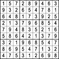 Lösung zum Sudoku in Mein EigenHeim Ausgabe 4/2024